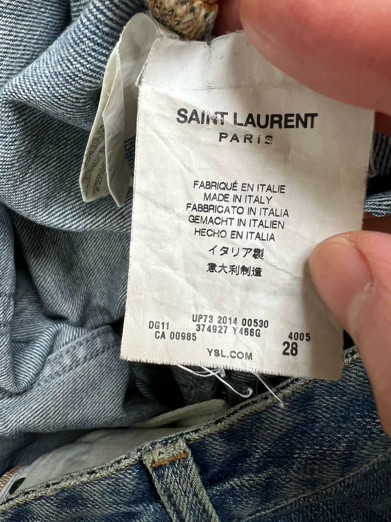 Saint Laurent Paris Saint Laurent Paris Knife jeans Size 28" / US 6 / IT 42 - 4 Thumbnail