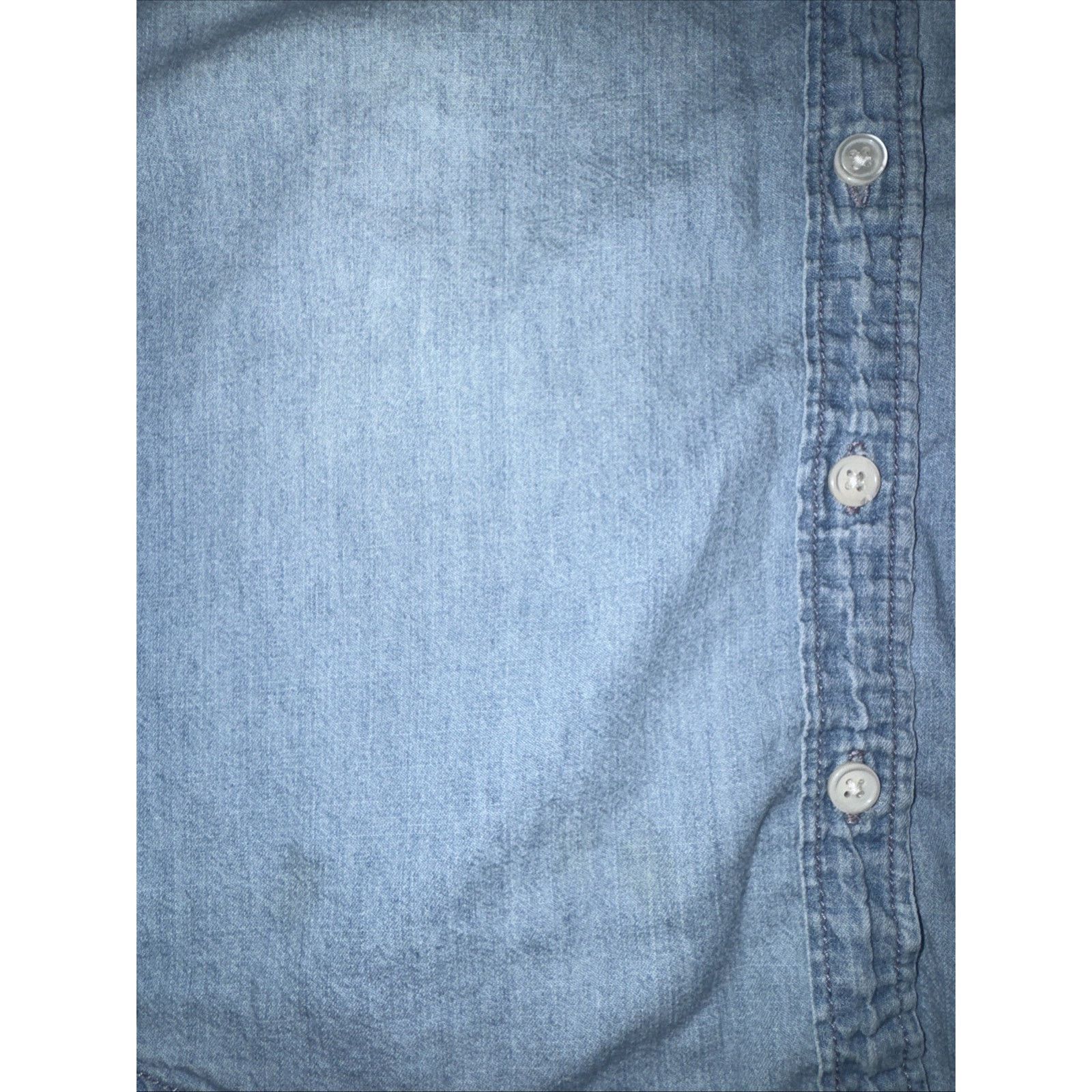 J.Crew Women’s J Crew Double Pocket Denim Shirt Blue Size 2 18x24 Size XS / US 0-2 / IT 36-38 - 4 Thumbnail