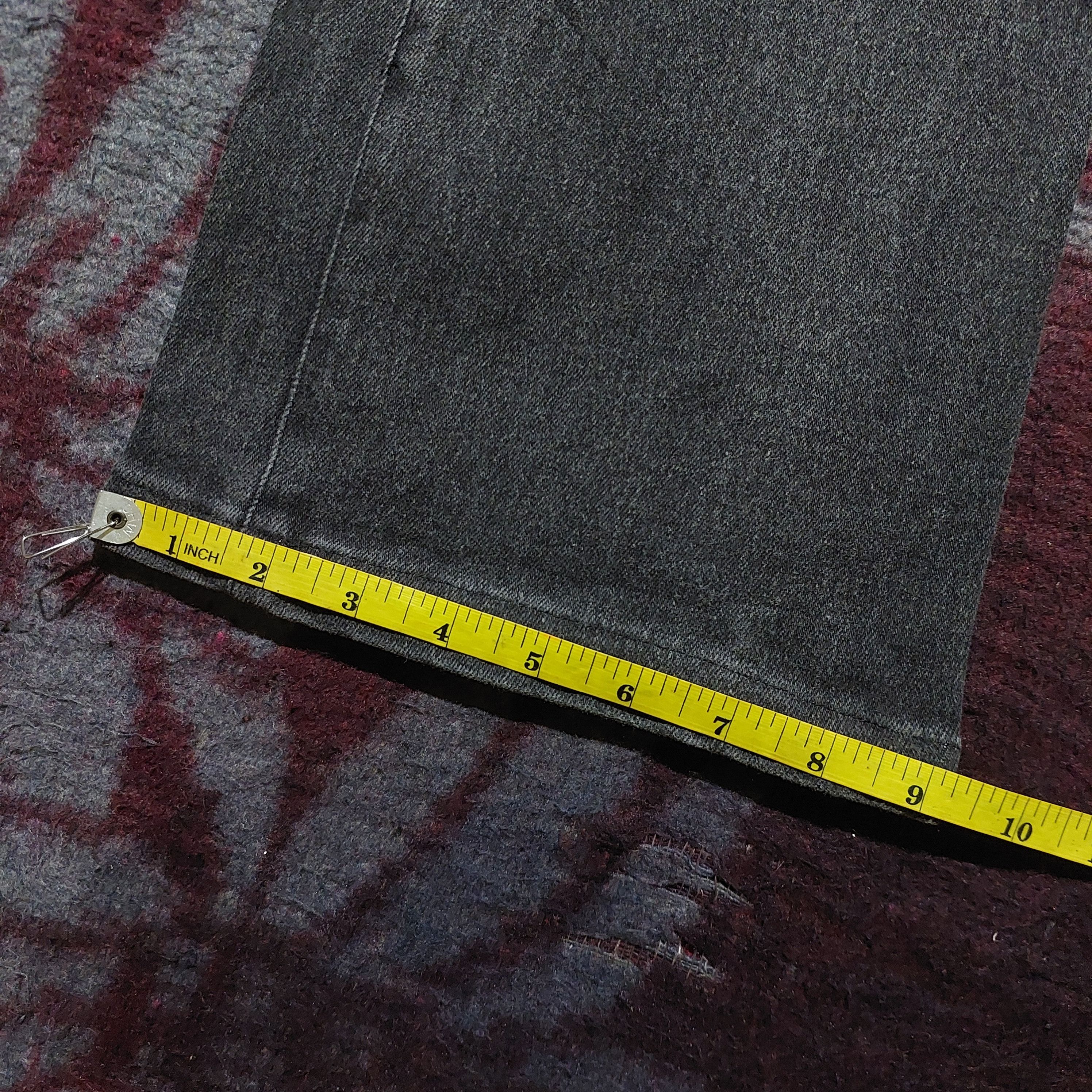 BERNINGS SHO Bernings Sho poem black wash stretch flare denim Size US 30 / EU 46 - 16 Thumbnail