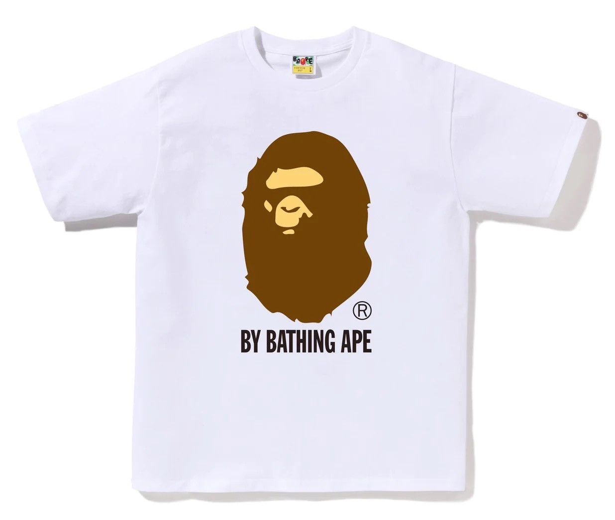 Image of Bape By Bathing Ape Tee in White, Men's (Size XL)