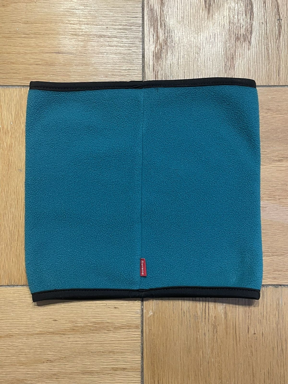 Vintage Supreme Polartec Fleece Neck Gaitor Teal FW16 Size ONE SIZE - 2 Thumbnail