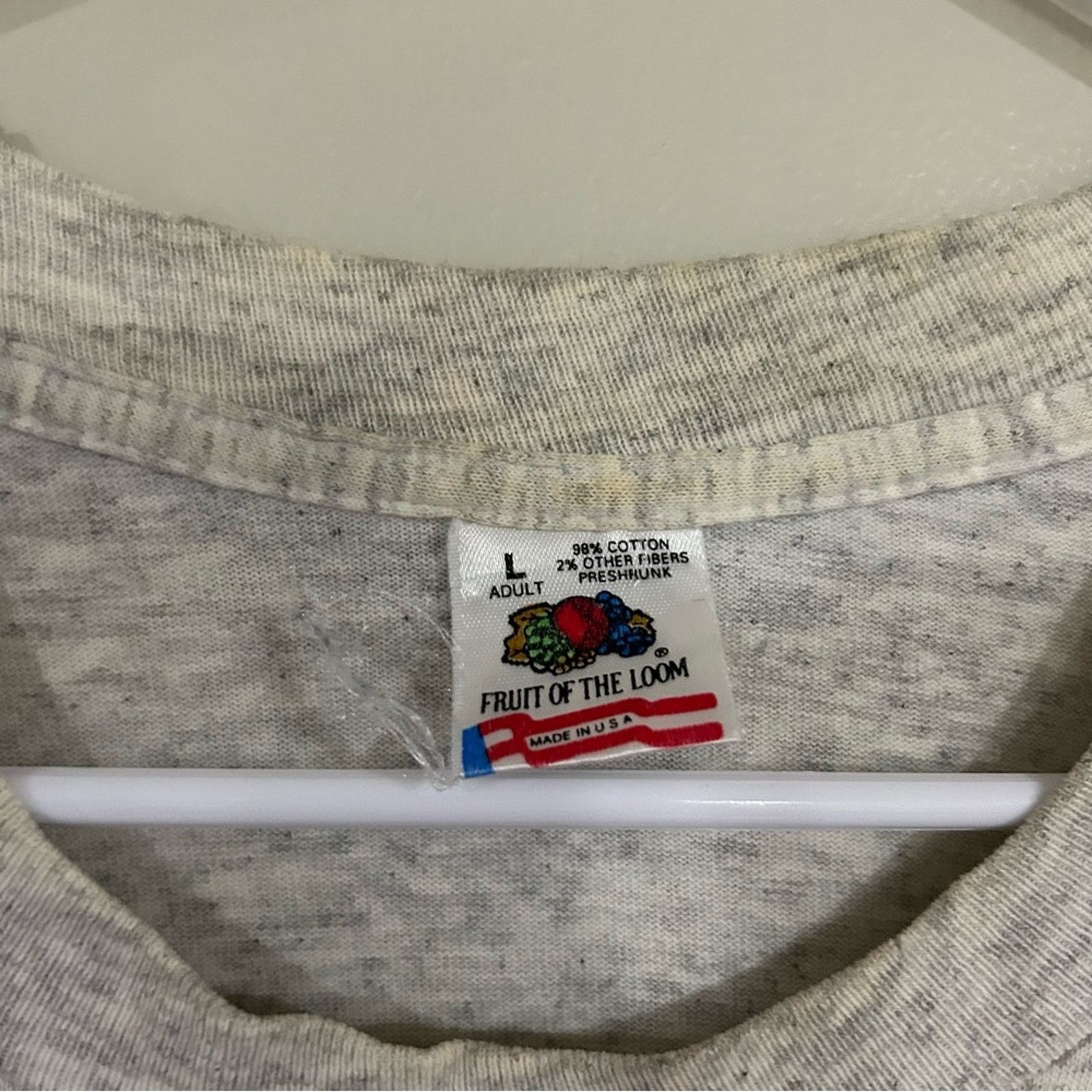 Fruit Of The Loom Vintage Wisconsin Badgers Shirt Size US L / EU 52-54 / 3 - 4 Thumbnail