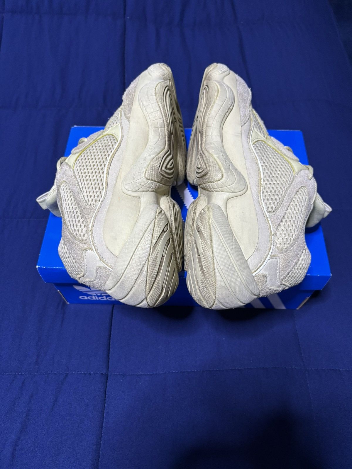 Adidas Yeezy 500 Super Moon Yellow 2017 Size 12 Size US 12 / EU 45 - 3 Thumbnail