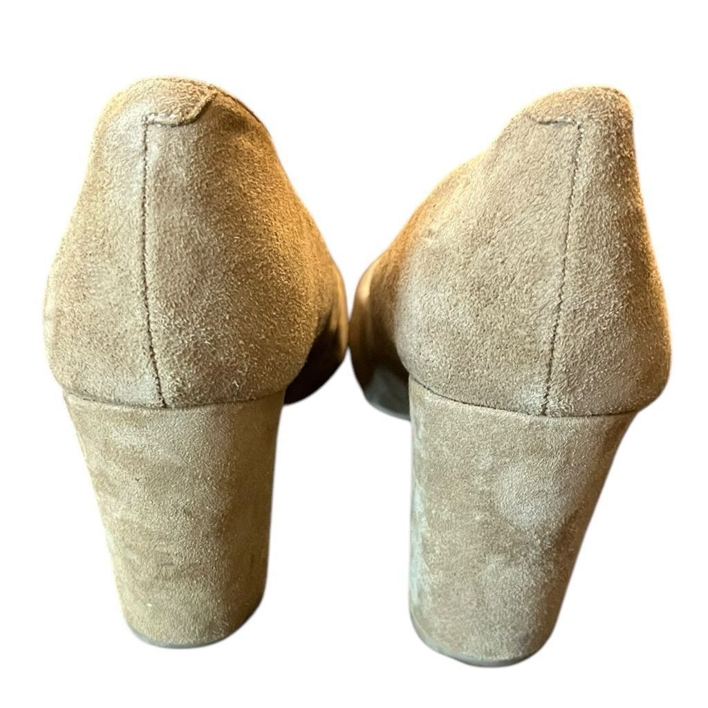 Lands' End × Vintage Y2K Lands’ End Minnie Faux Suede Comfy Block High Heels Sz 9 Size US 9 / IT 39 - 6 Thumbnail