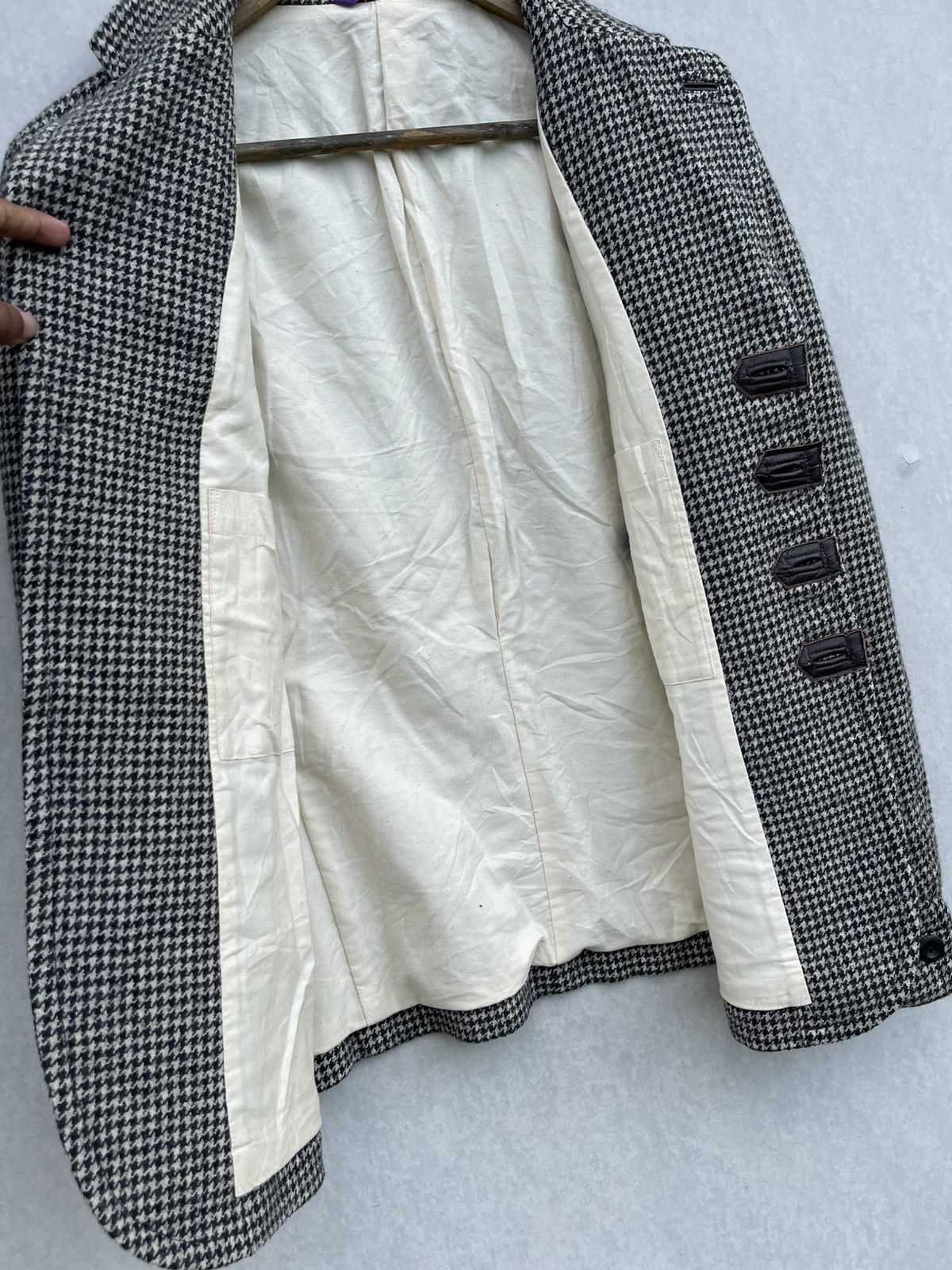 Paul Smith × Vintage 🔥Vintage Paul Smith Men's Diagonal Check Button Jacket Size US M / EU 48-50 / 2 - 10 Thumbnail