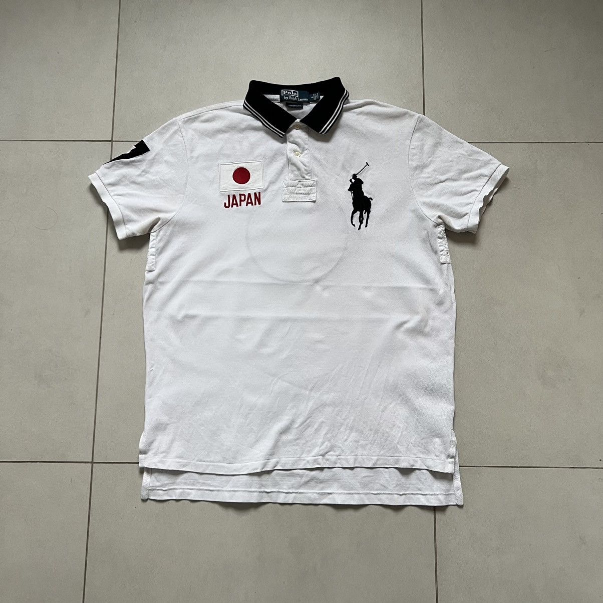 Ralph Lauren Chief Keef Polo Ralph Lauren Japan white red Polo big