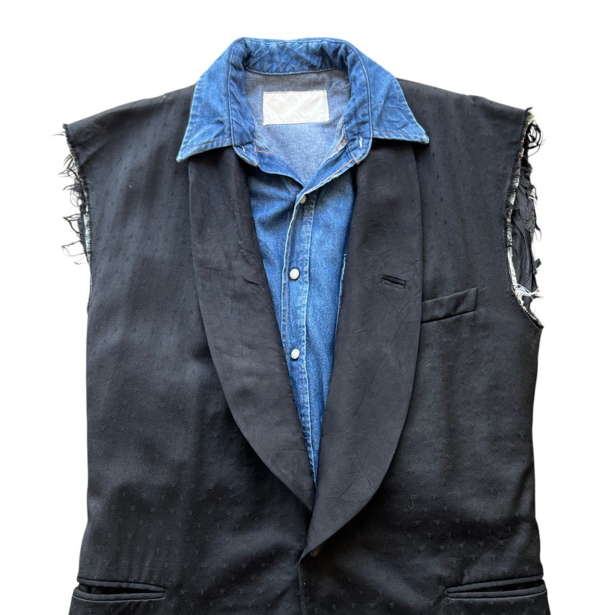 Japanese Brand Gilet Rework Remake Lazer Hybrid Vest made in japa Size US M / EU 48-50 / 2 - 5 Thumbnail