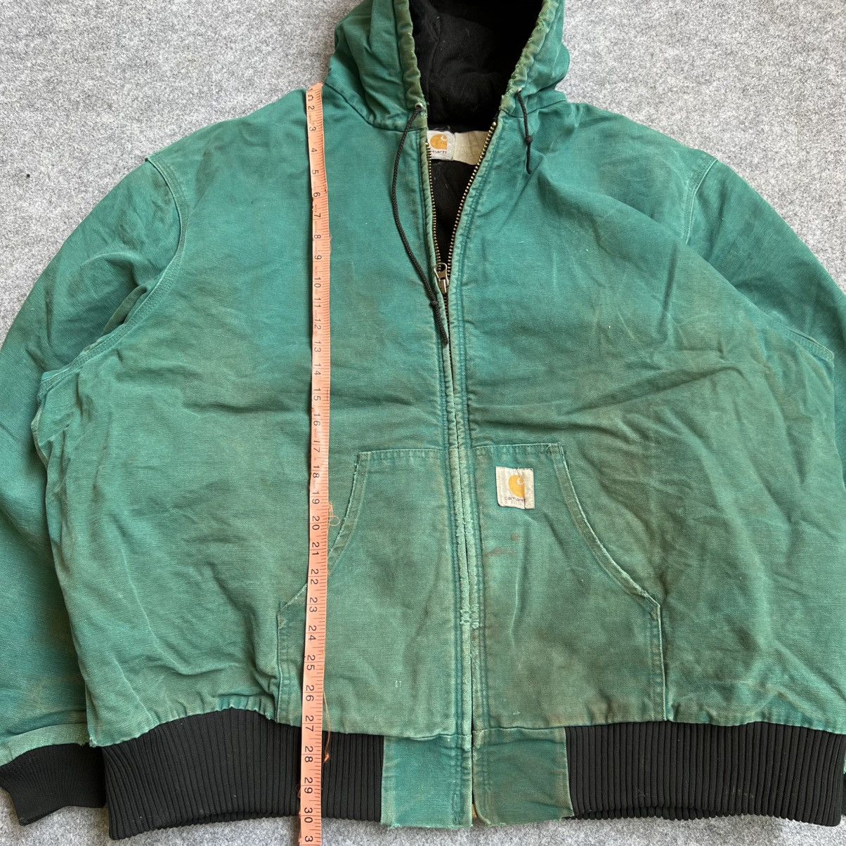 Carhartt × Vintage Crazy Vintage Carhartt Active Jacket Teal Green Size US XXL / EU 58 / 5 - 6 Thumbnail