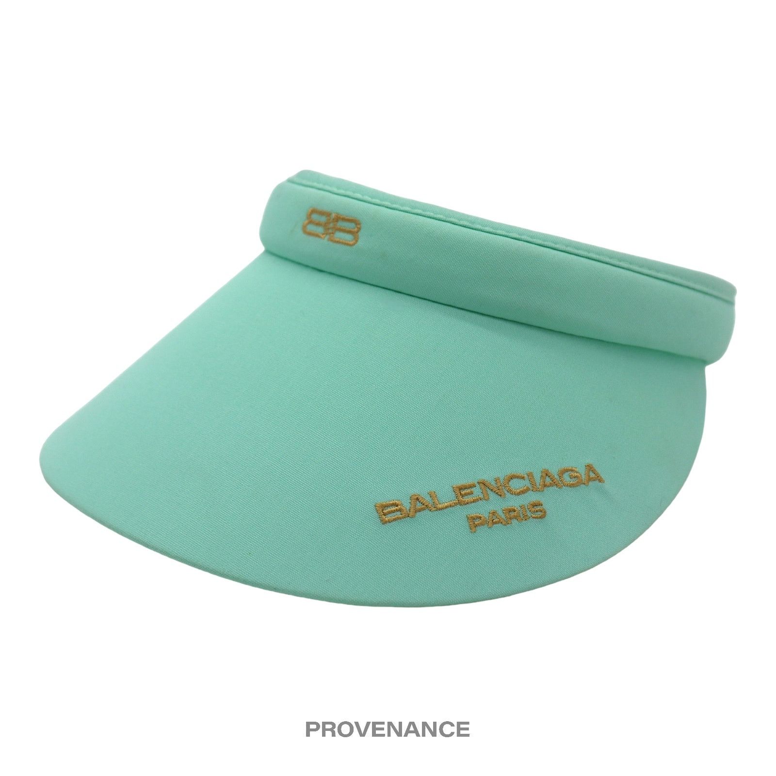 Balenciaga 🔴 Balenciaga Golf Club Visor - Turquoise Size ONE SIZE - 2 Thumbnail