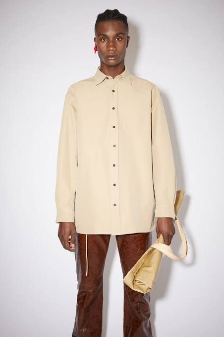 Acne Studios Acne Studios Oversized Shirt Size US S / EU 44-46 / 1 - 1 Thumbnail