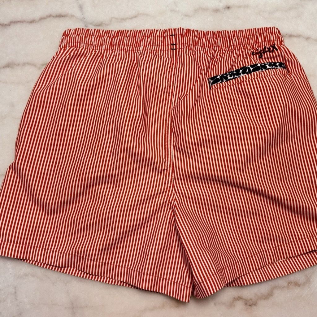 Eight X Eight X Lined Shorts, Sz Small; red striped hybrid shorts Size US 30 / EU 46 - 4 Thumbnail