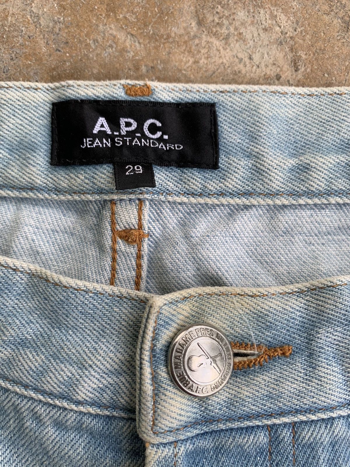 A.P.C. × Japanese Brand A.P.C Selvedge Denim Size US 30 / EU 46 - 6 Thumbnail