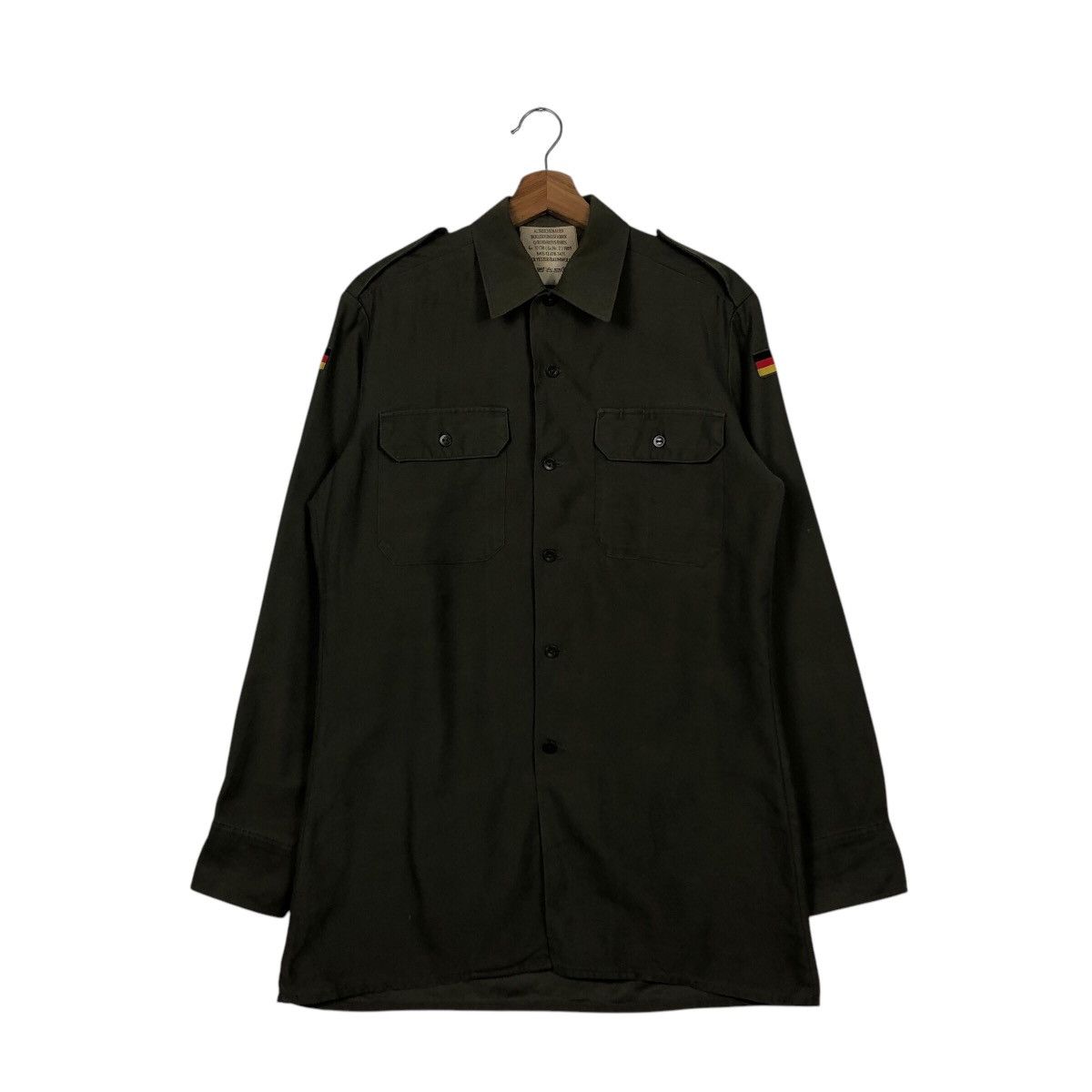 Vintage 📌Vintage Military Chore Worker Jacket 89's Altreichenauer Size US M / EU 48-50 / 2 - 2 Thumbnail