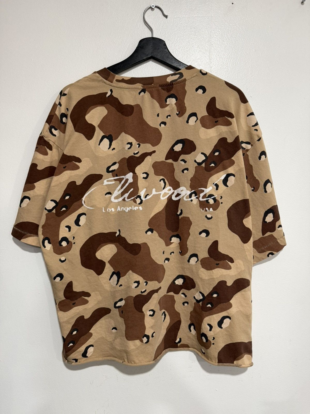 Elwood Elwood Oversized Crop Desert Camo Shirt Size US XL / EU 56 / 4 - 2 Thumbnail