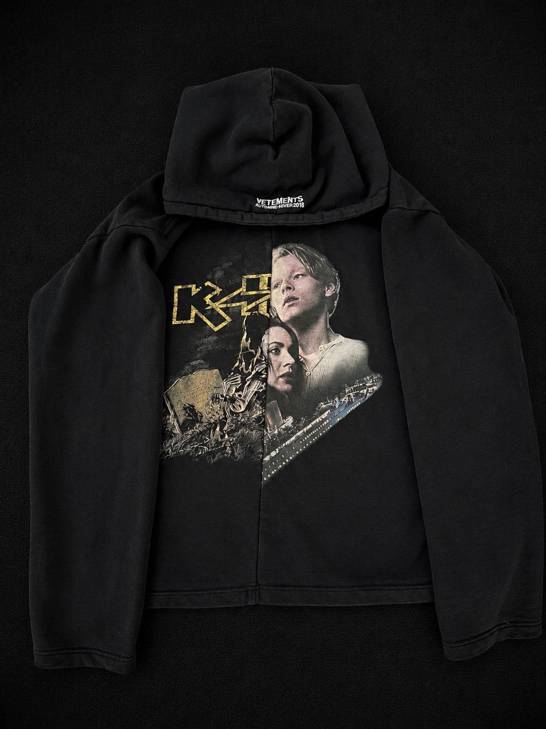 Vetements Titanic K-Hole Split Hoodie | Grailed