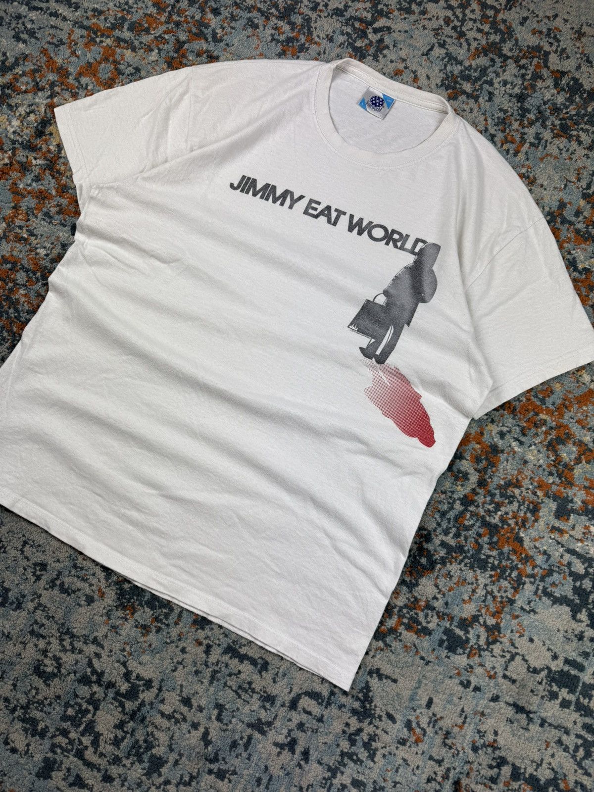 Band Tees × Vintage Rare Vintage 00s Jimmy Eat World graphic band tee Size US L / EU 52-54 / 3 - 2 Thumbnail