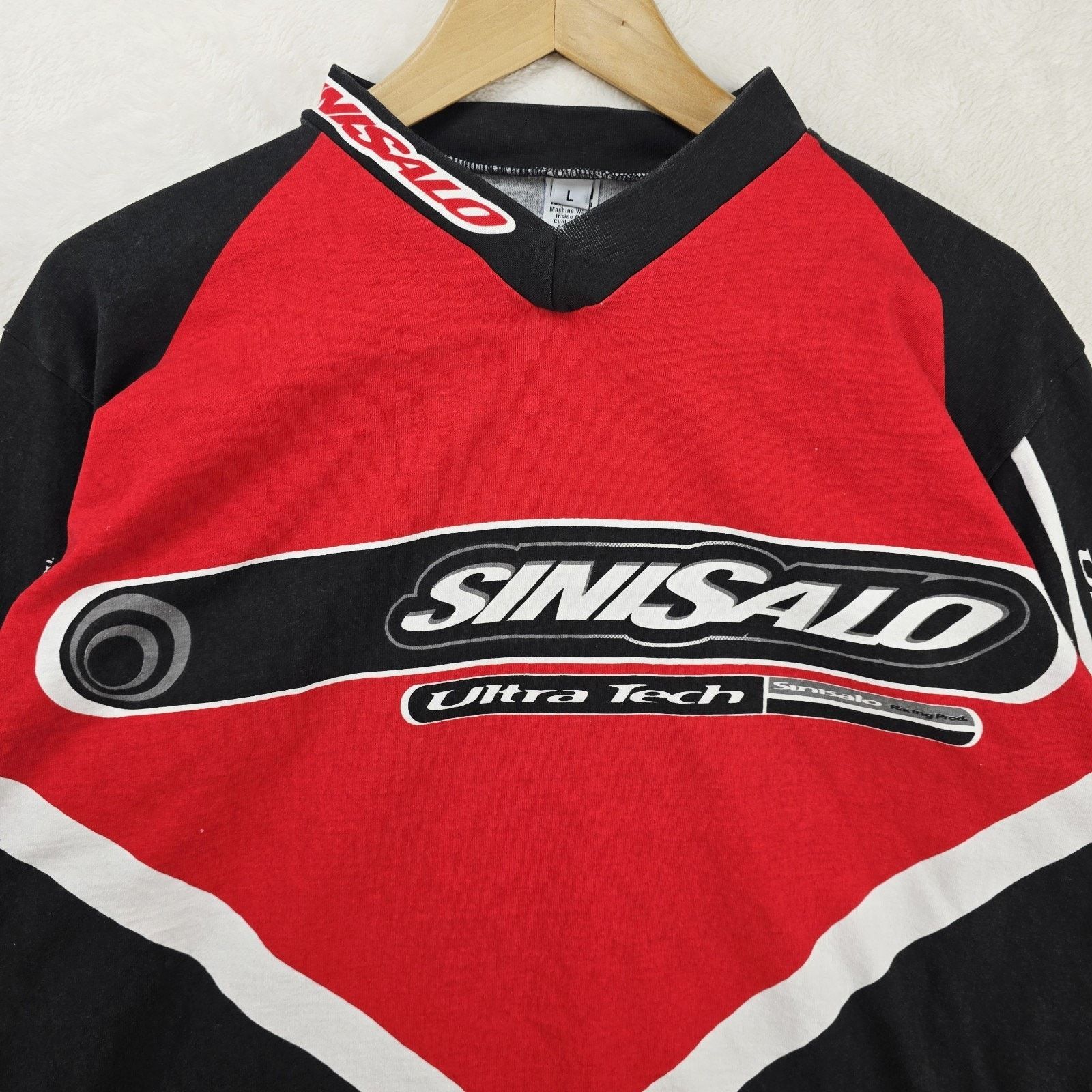 Other Vintage Sinisalo Racing Ultra Tech Motocross Jersey Shirt L Size US L / EU 52-54 / 3 - 4 Thumbnail