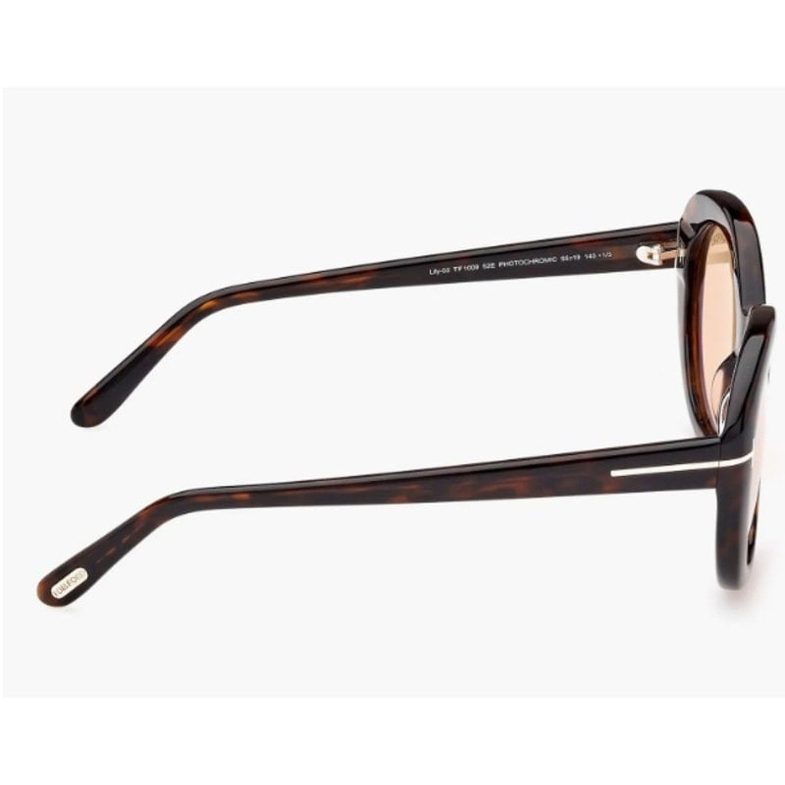 Tom Ford Tom Ford Lily 02 55 mm Tinted Cat Eye Sunglasses Size ONE SIZE - 4 Thumbnail