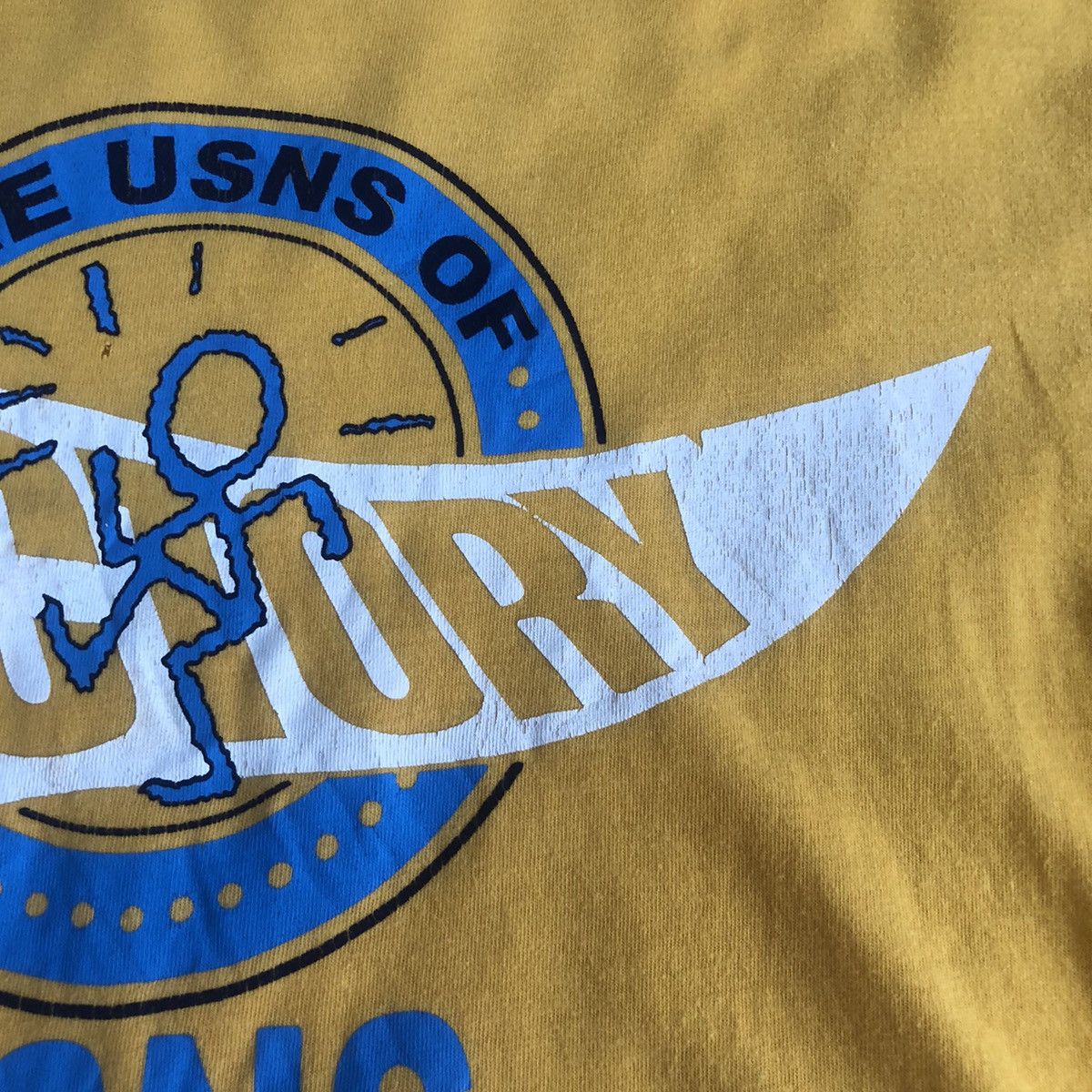 Vintage Vintage usns united state new system t shirt Size US M / EU 48-50 / 2 - 5 Thumbnail