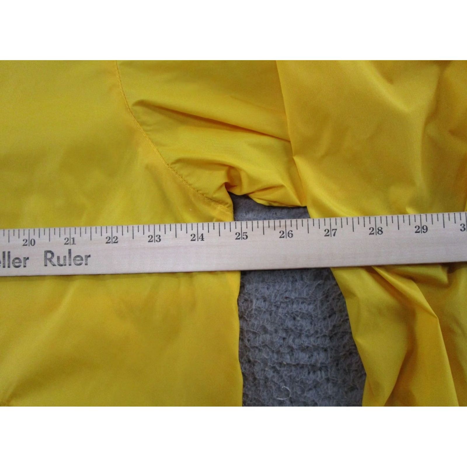 Eddie Bauer VINTAGE Eddie Bauer Ebtek Men's Yellow Hooded Rain Jacket Parka Anorak Coat Jacket Size US M / EU 48-50 / 2 - 6 Thumbnail
