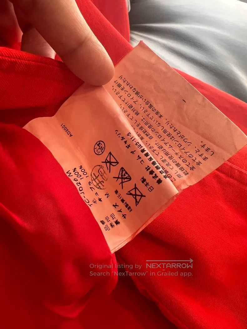 Comme des Garcons Comme Des Garcons Orange Red Blazer Cardigan Size M / US 6-8 / IT 42-44 - 9 Thumbnail