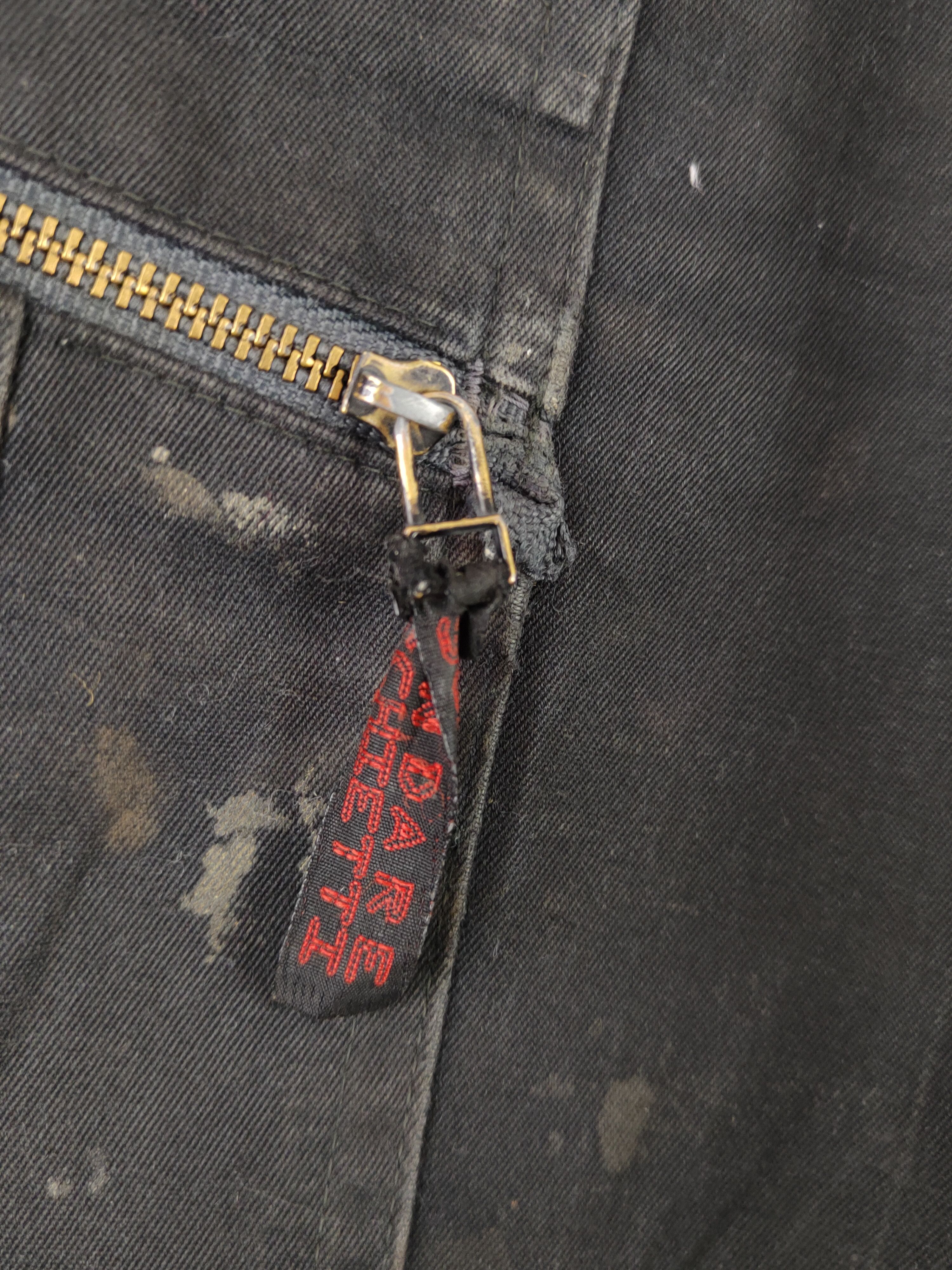 Japanese Brand Andare Schietti Black Multipocket Cargo Pants #S2544 Size US 32 / EU 48 - 2 Thumbnail