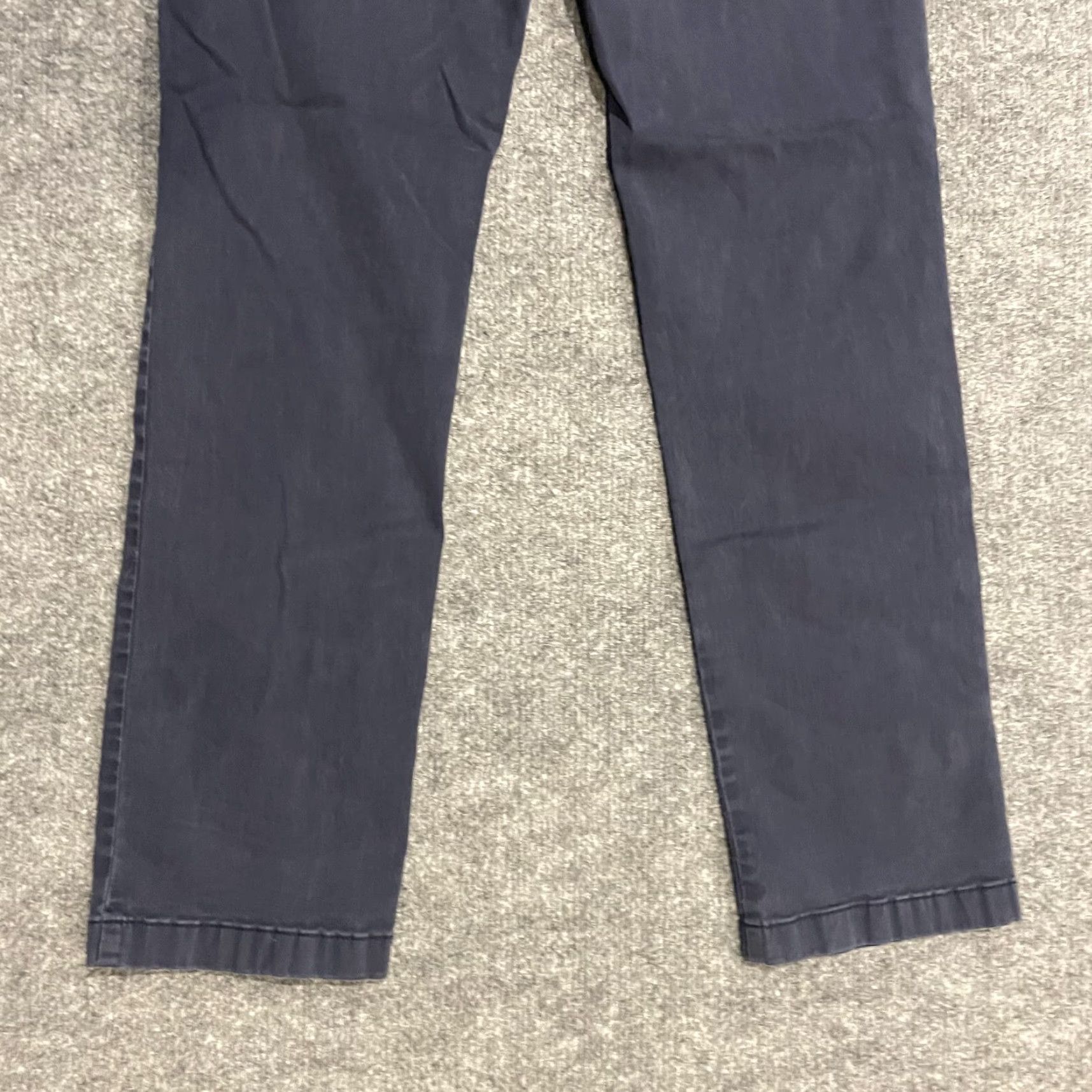 Tommy Bahama Tommy Bahama Chino Pants Mens 33x32 Blue Cotton Stretch Flat Front Casual Size US 33 - 6 Thumbnail