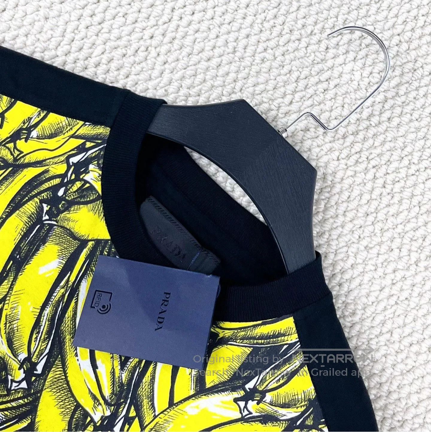 Prada Prada Runway Banana Flame Logo Short Sleeve. Size US S / EU 44-46 / 1 - 3 Thumbnail