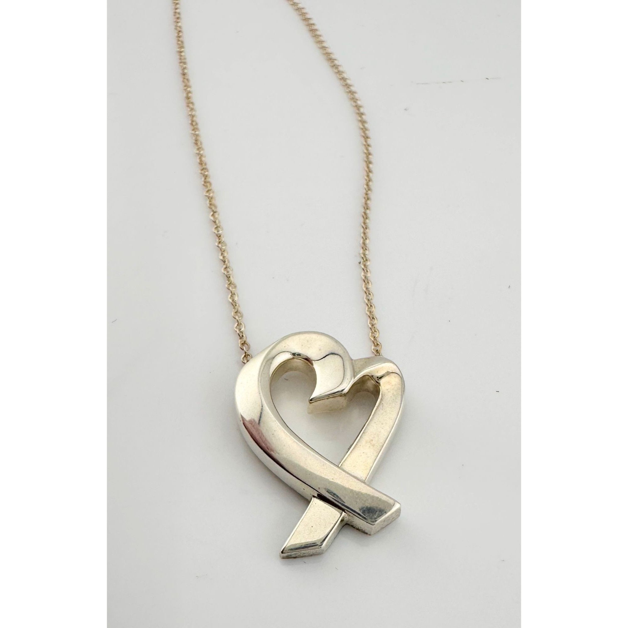 Tiffany & Co. Tiffany and Co Paloma Picasso Medium Loving Heart Pendant Ne Size ONE SIZE - 6 Thumbnail