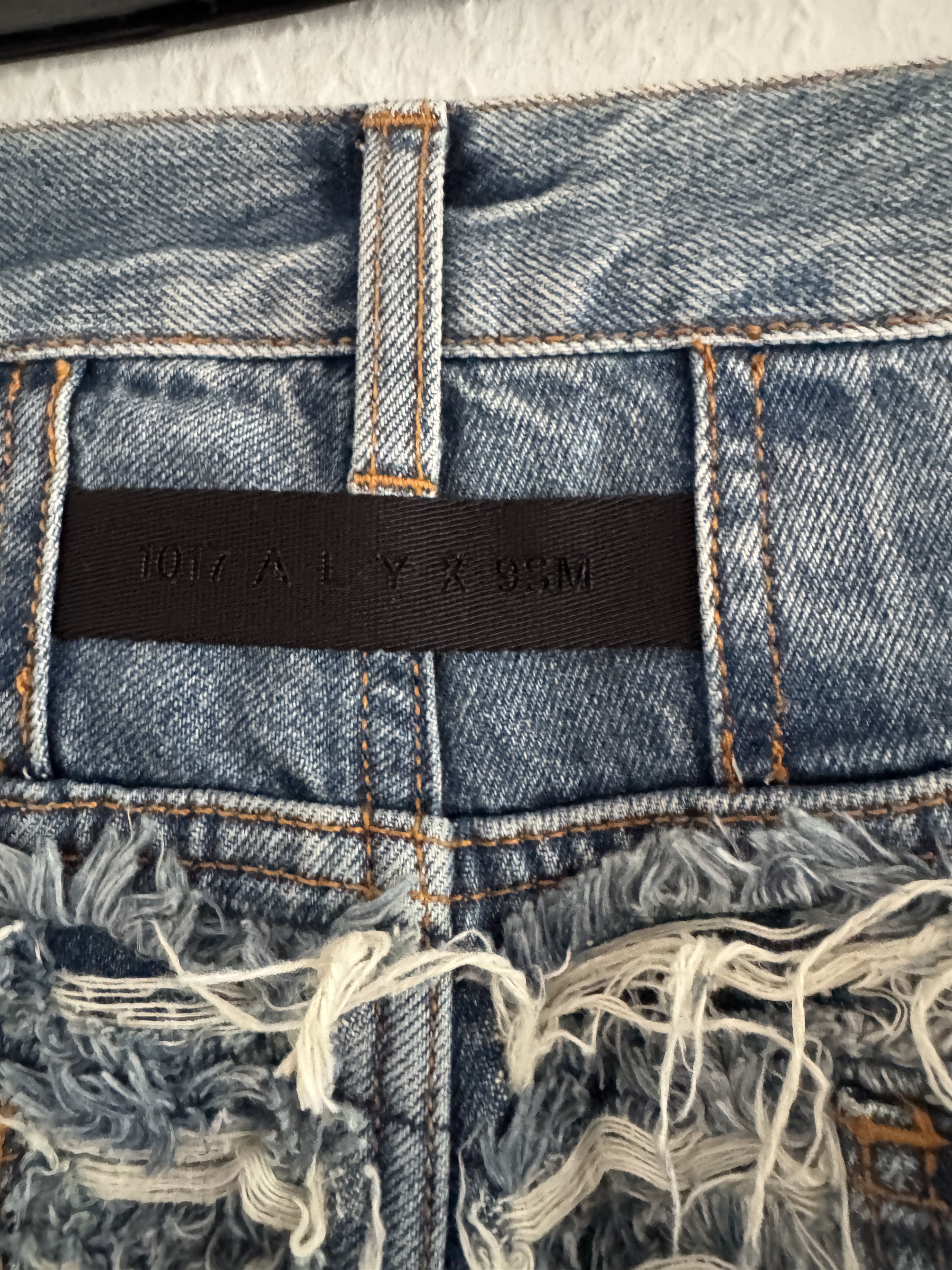 1017 ALYX 9SM × Blackmeans Distressed Shredded Blackmeans x Alyx Pants Size US 34 / EU 50 - 19 Thumbnail