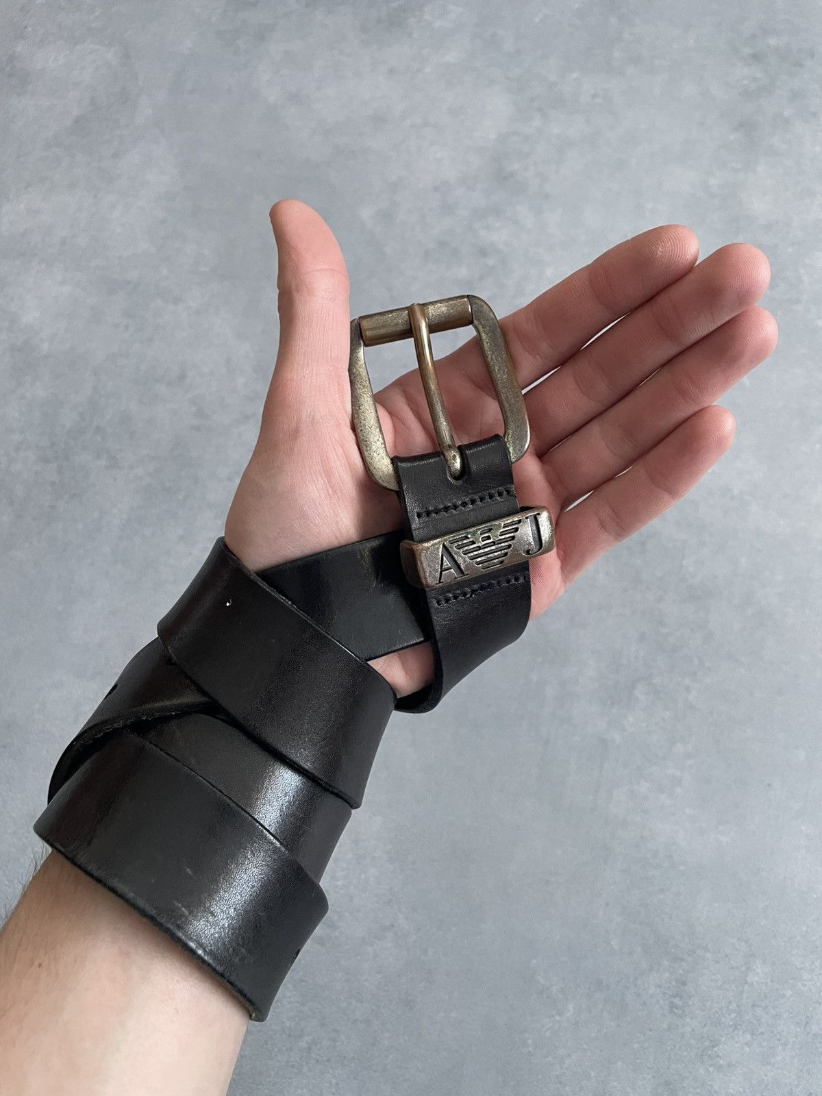 Giorgio Armani Genuine Leather Giorgio Armani Luxury Belt Size ONE SIZE - 3 Thumbnail