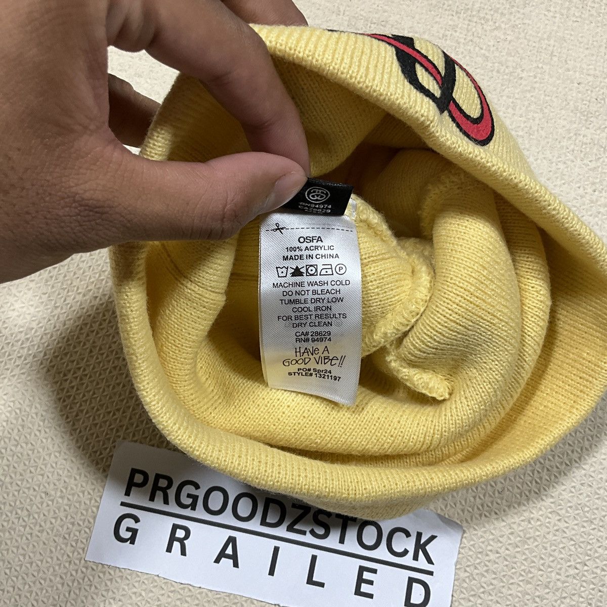 Stussy Stussy beanie hat Size ONE SIZE - 4 Thumbnail