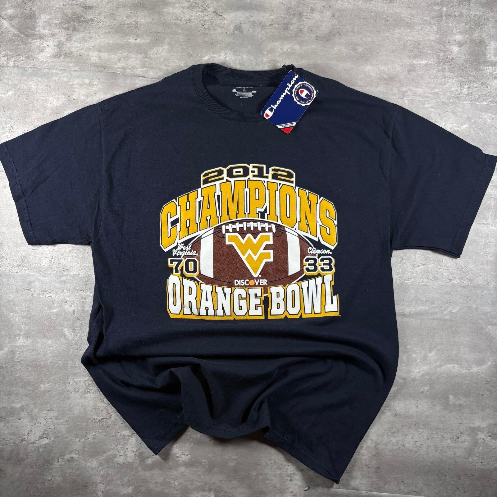 Hanes NWT 2012 West Virginia Football te Size US L / EU 52-54 / 3 - 1 Thumbnail