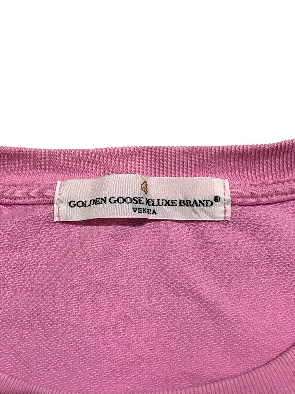 Golden Goose GOLDEN GOOSE DELUXE BRAND PINK SWEATSHIRT Size ONE SIZE - 3 Thumbnail