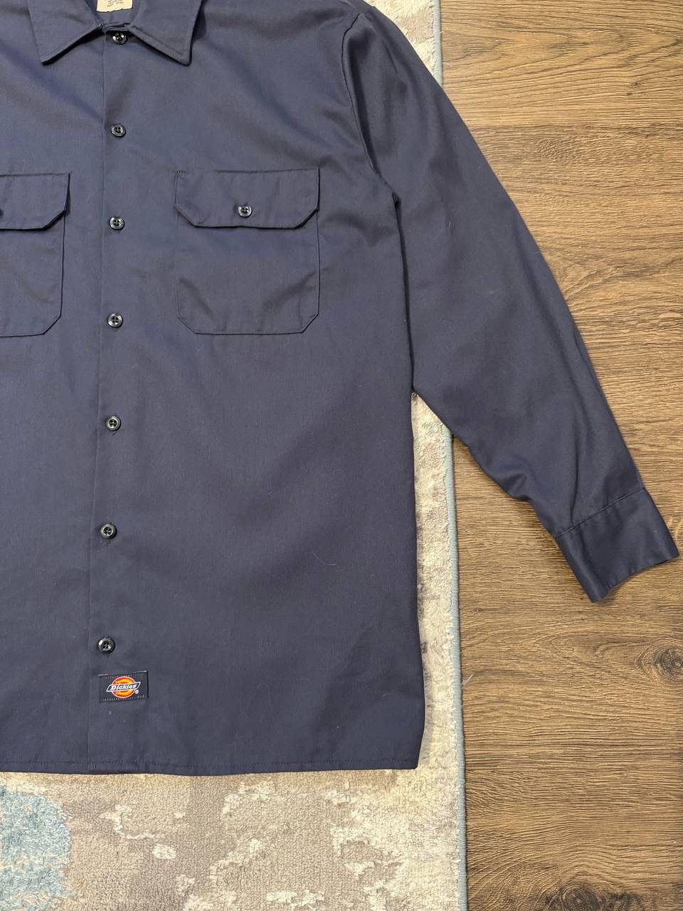 Dickies Vintage Dickies Navy Work Shirt M Size US M / EU 48-50 / 2 - 7 Thumbnail