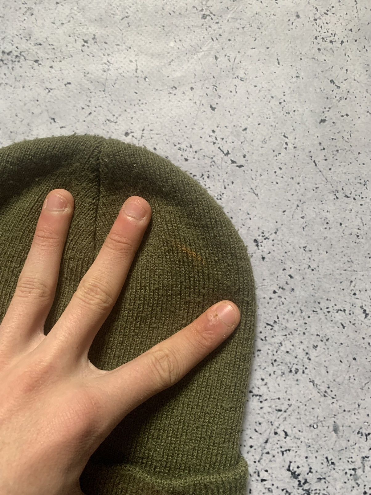 Carhartt × Vintage Vintage Carhartt Hat One Size Khaki Cap Y2K USA Workwear Size ONE SIZE - 5 Thumbnail
