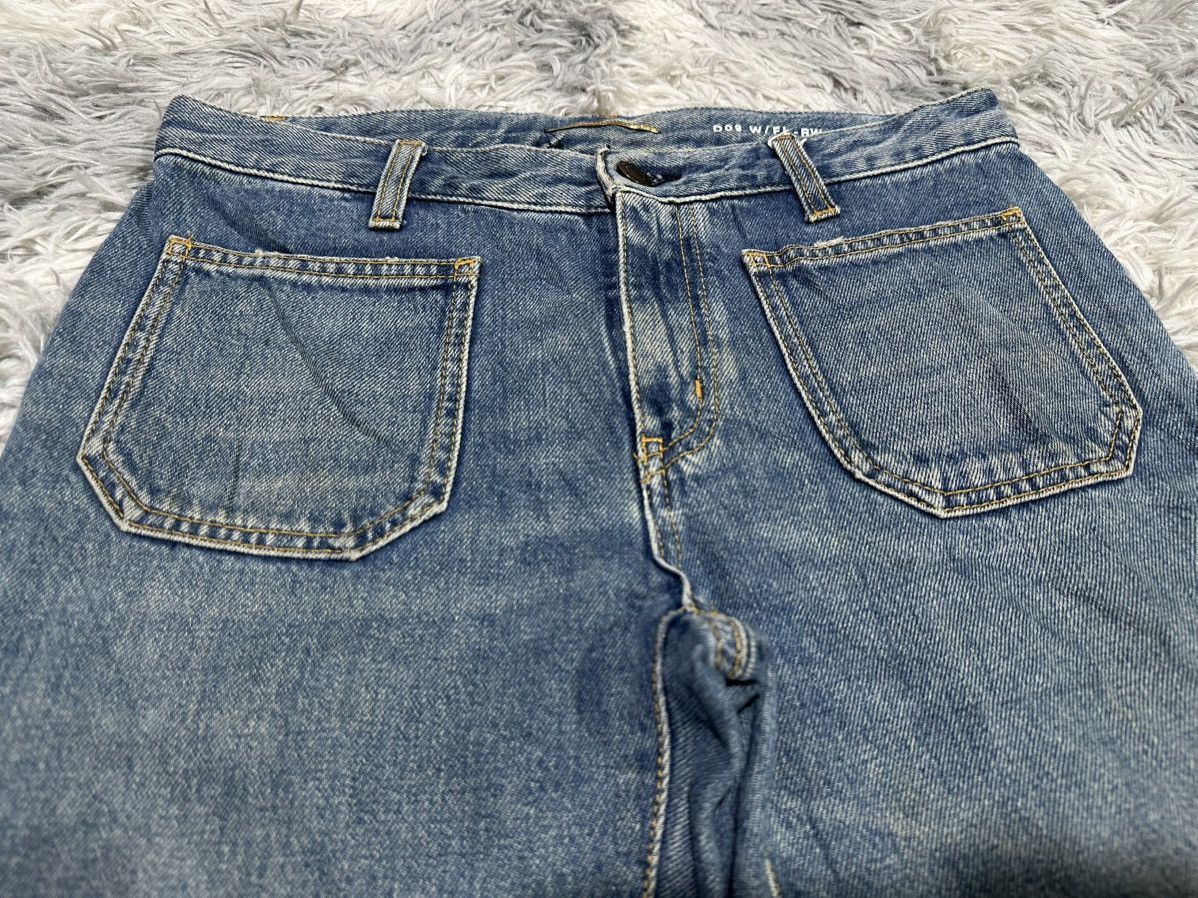 Saint Laurent Paris 🔥2014 Saint Laurent Paris Flared Denim Double Pocket Size US 30 / EU 46 - 4 Thumbnail