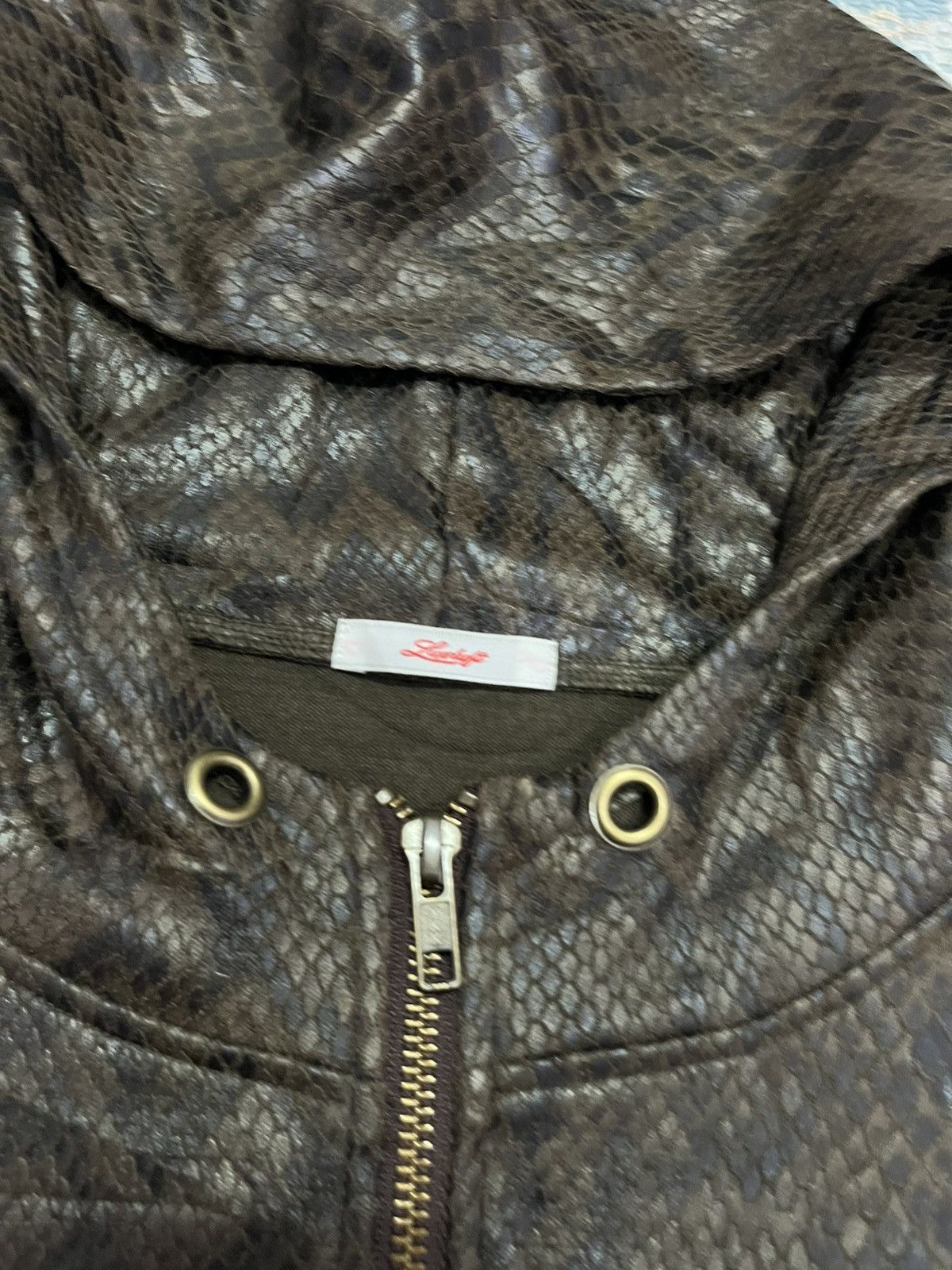 Other Luxluft Snakeskin Jacket Size M / US 6-8 / IT 42-44 - 4 Thumbnail