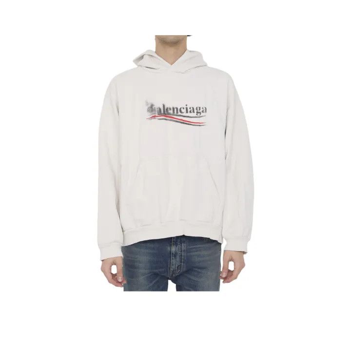 Balenciaga Balenciaga SS24 Logo Print Casual Hoodie 0079 Size US S / EU 44-46 / 1 - 1 Thumbnail