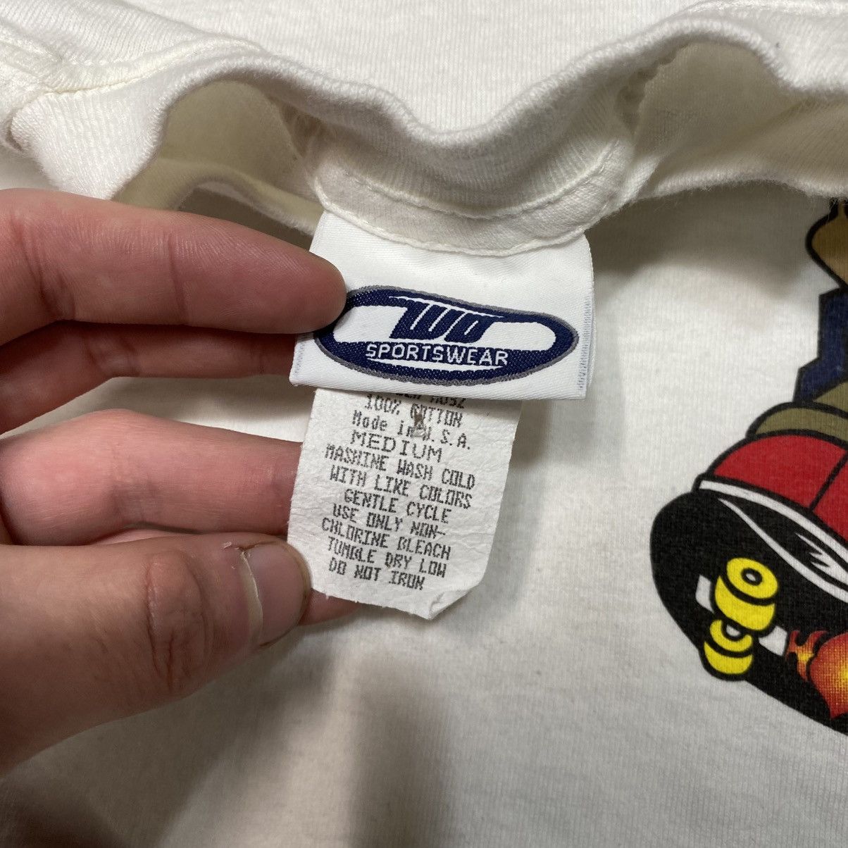 JNCO × Shorty's Skateboards × Vintage Vintage Skateboard Flameboy Flame Sleeve Long Sleeve Tshirt Size US S / EU 44-46 / 1 - 4 Thumbnail