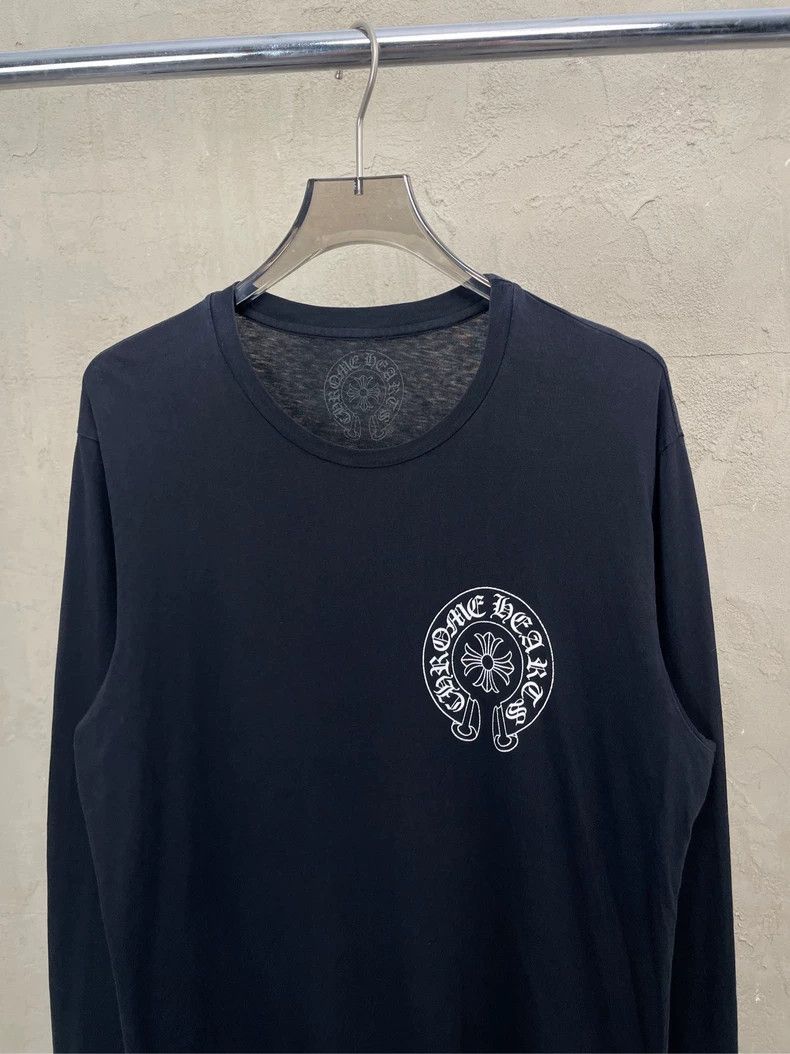 Chrome Hearts Chrome Hearts Long Sleeve T-Shirt Size US S / EU 44-46 / 1 - 1 Thumbnail