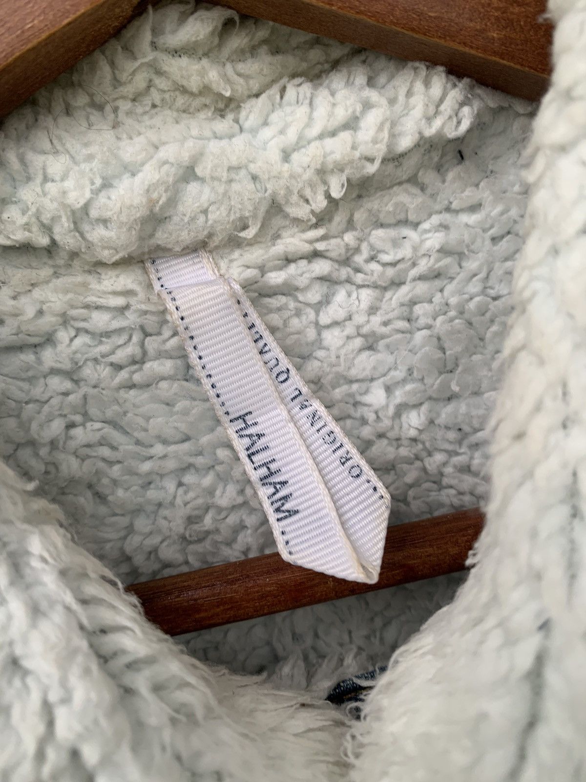 Japanese Brand × Other 🔥Steals🔥 HALHAM Denim Sherpa Lined Jacket Size US L / EU 52-54 / 3 - 12 Thumbnail