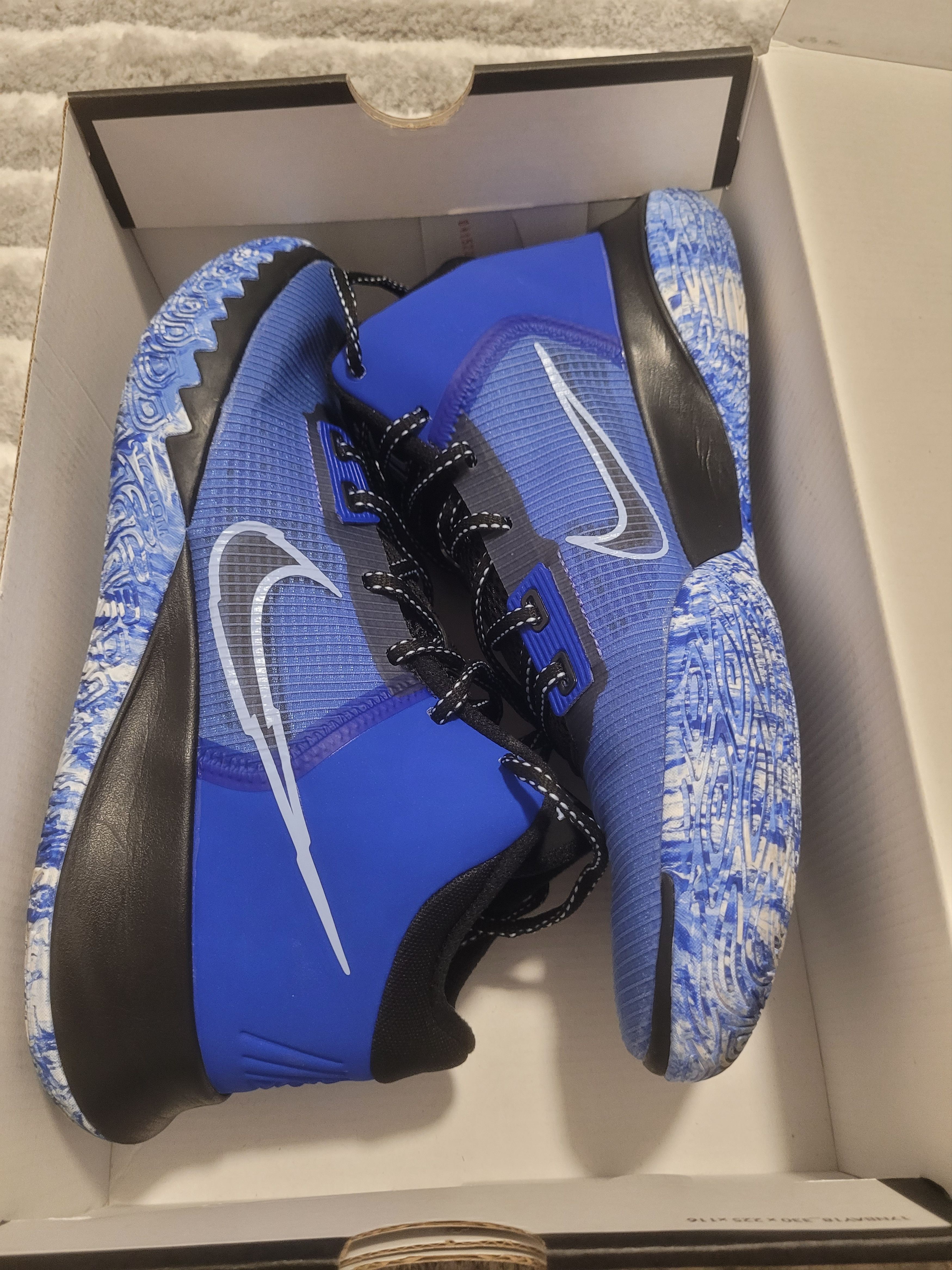 Nike Kyrie Flytrap IV Racer Blue/Aluminum-Black Size US 10 / EU 43 - 5 Thumbnail