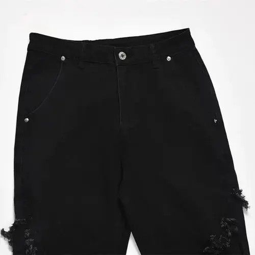 Jean Streetwear Flared Baggy Jeans Size US 33 - 7 Thumbnail