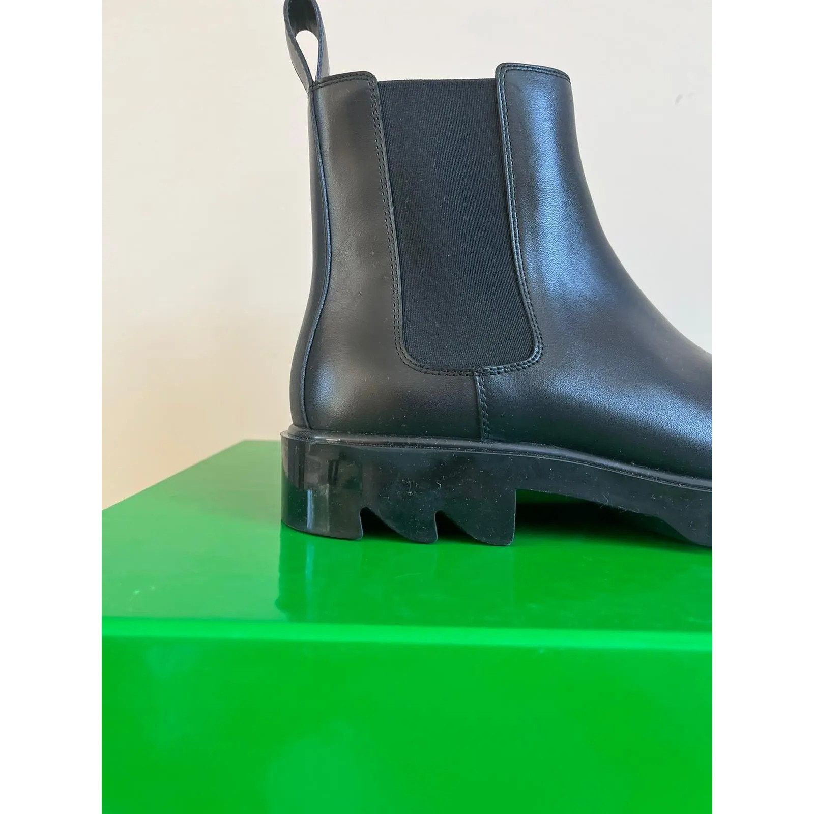 Bottega Veneta o1rshd1 Ankle Boots in Shibuya Calfskin Size US 10.5 / EU 43-44 - 2 Thumbnail