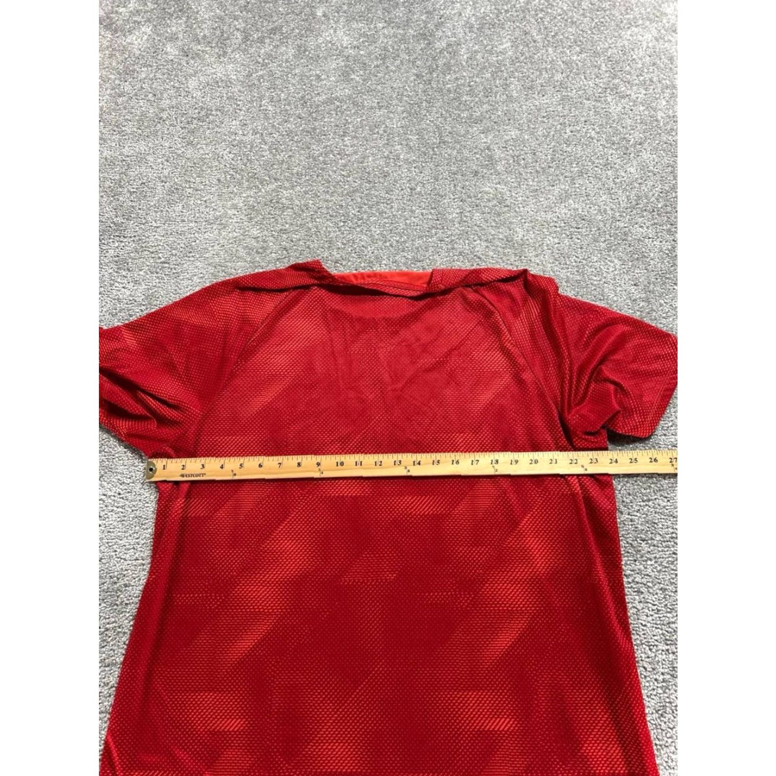 Under Armour Under Armour Shirt Mens 2XL Red Tech Tee Pullover Athletic Crew Neck Short Sleeve T-Shirt Sports HeatGear Mens Size US XXL / EU 58 / 5 - 4 Thumbnail