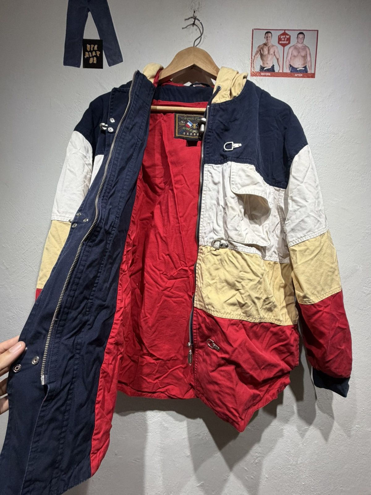 Express Vintage Express fireman hooded jacket Size US L / EU 52-54 / 3 - 9 Thumbnail