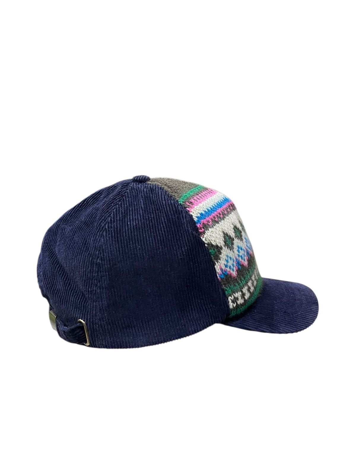 Beams Plus Vintage Beams Heart Hybrid Knitted Corduroy Short Brim Hat Size ONE SIZE - 6 Thumbnail