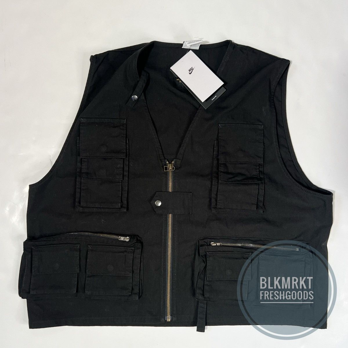 MMW × Nike Nike MMW Beryllium Utility Vest Free Size | Grailed