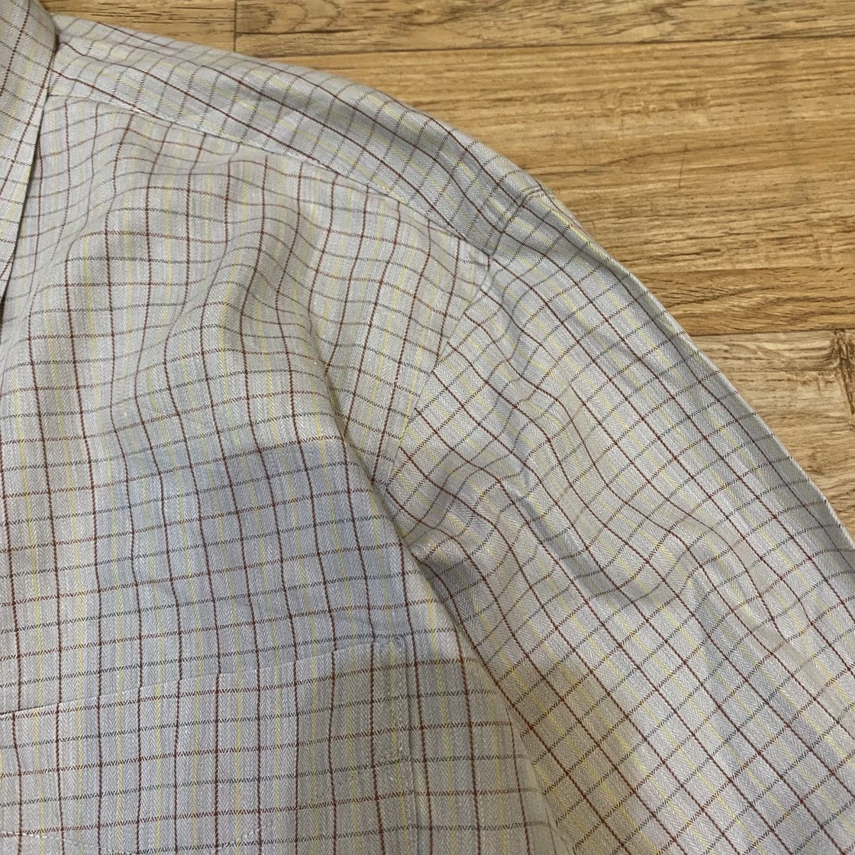 Burberry 1990s Burberry Black Label Plaid Button Ups Shirts Size US L / EU 52-54 / 3 - 5 Thumbnail